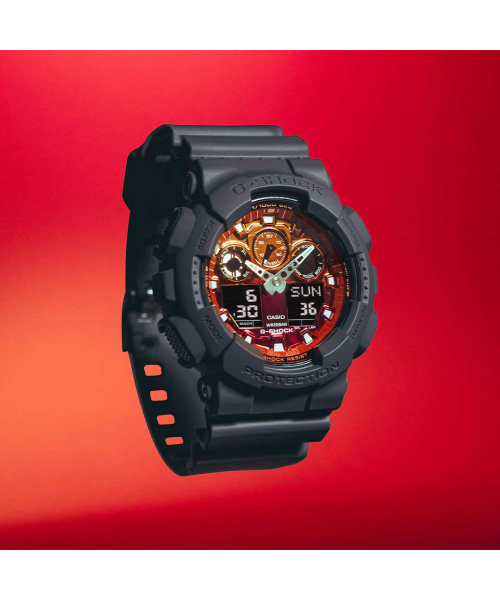 ���� Casio G-Shock GA-100FL-8A #3