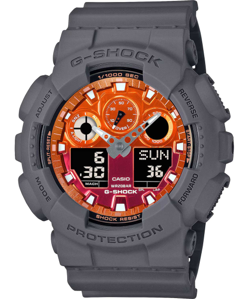 ���� Casio G-Shock GA-100FL-8A #1
