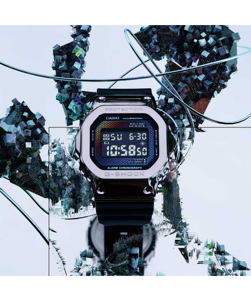 ���� Casio G-Shock GM-5600RW-1 #3