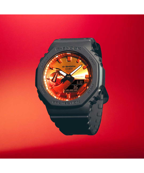 ���� Casio G-Shock GA-2100FL-8A #4